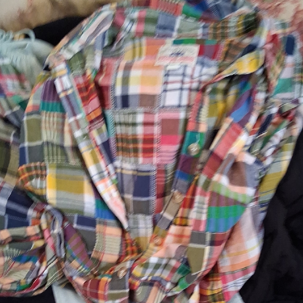 Kiel James Patrick Multicolor Plaid Shirt